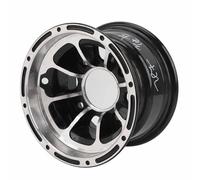 Culnflun Jante de Roue de VTT, Roue de VTT Haute Résistance Sportive, Jante de Roue en Alliage D'aluminium 8 Pouces, pour Quad Bike Go Kart Cart (Roue Avant)