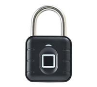 Culnflun Keyless Locker Fingerprint Lock, IP67 Rainproof Fingerprint Lock, Zinc Alloy Construction with 12 Month Battery Life for Warehouse and Dormitory Doors