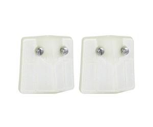 Culnflun Kit de Filtre à air, 2 pièces de Protection Durable pour tronçonneuse 61 66 181 266 281 288 en Papier Filtre en Plastique Taille 9,5 cm