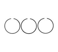 Culnflun Kit de segments de piston pour cylindre de 65 mm de diamètre, anneaux de gaz et d' en alliage de titane, ensemble de 3 pièces de gazole pour petit compresseur d'air et