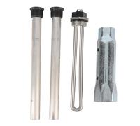 Culnflun Kit d'éléments de chauffe-eau pour camping-car, remplacement de tige d'anode avec ouille assortie pour le travail quotidien d'échange de pièces de chauffage de rése