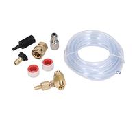 Culnflun Kit d'injecteur Chimique, injecteur en aval réglable en Acier Inoxydable à Haute Pression avec Un Tube de 98 Pieds pour la Lave-là à Pression 5000psi Pression