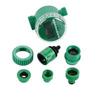Culnflun LCD Timer electronique de l'eau à domicile, programmes automatiques de contrôleur d'irrigation du jardin numérique, se connecte aux robinets et aux bibbs de tuyau pour l'i