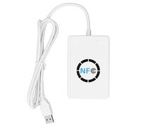 Culnflun Lecteur de cartes à puce NFC, graveur, copieur, duplicateur, USB sans, compatible avec les étiquettes NFC FeliCa pour systèmes de contrôle d'accès et de sécurité