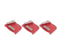 Culnflun Lot de 3 Patins de Ponçage Diamant pour Béton, 30 Grit, Patins Trapézoïdaux à 2 Dents pour Ponceuse de Sol