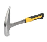 Culnflun Marteau à bec de canard en brique pour enquête géologique à double tête et bouche plate, acier professionnel à haute teneur en carbone durable traité thermiquement, pour l (Grande taille)