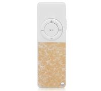 Culnflun MP3 Lecteur, Lecteur de Musique sonore Slim HiFi sans Perte Prend en Charge jusqu'à ABS 64 Go Music Haut-Parleur Multifonction Portable mp3 pour Le Gymnase Fitness Outdoor (Jaune)
