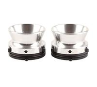 Culnflun Nab Hub Adapters, 10 inch Opener 1 Pair Polished Aluminum Alloy Universal Loading Device for Studer ReVox Akai Teac Reel to Reel Tape Recorders (Argent)