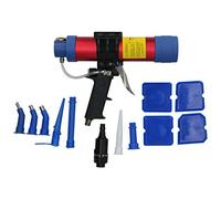 Culnflun Outil pneumatique de pistolet à calfeutrer à air pour l'installation de panneaux solaires Application de mastic d'aquarium de porte en verre de baignoire avec corps en alu