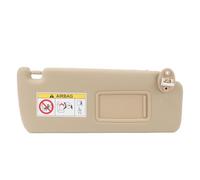 Culnflun Pare-Soleil Avant, avec Surface Beige, visière de Remplacement Lhd côté Droit, Accessoire intérieur de Voiture Durable pour quatrième génération J150 SUV 2010 à 2023 (Right)
