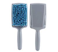 Culnflun Peigne de séchage de cheveux, brosse à cheveux super absorbante à séchage rapide, brosse à palette en microfibre pour cheveux mouillés, massage antipelliculaire du cuir ch