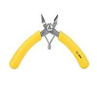 Culnflun Pince coupante diagonale électronique de 5 pouces pour câbles métalliques et revêtement en plastique, kit d'outils de coupe latérale de précision, travaux électriques, bri (TU-109A)