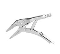 Culnflun Pince étau multifonctionnelle à réglage automatique, pince de verrouillage à long nez pour coupe de fil, sertissage avec outil de réglage du mandrin, atelier, garage, répa