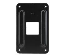 Culnflun Plaque arrière du support de peau de chaleur CPU AM4 Plaque de fer durable pour Ryzen AM4 Pobines Motor Toards noir 10,3 x 6,8 x 1 cm
