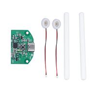 Culnflun Plaque d'atomisation double commutateur de pulvérisation Contrôle du module d'atomiseur humidificateur 740 trous 5 μm Microporeux USB alimenté