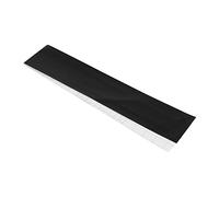 Culnflun Protection centrale intégrale, autocollant central en PVC pour console, bande de protection contre les rayures pour lecteur optique (Noire)