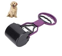 Culnflun Ramasse-Crottes pour Chien, Pince à Ressort à Une Main, Utilisation avec Sac, Outil Portable pour Jardin et Promenade