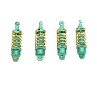 Culnflun RC Car Amortisseur d'amortisseur Aluminium Alliage étable élasticon Haute pour Traxxas E Revo 1/16 Rc Car (Vert)