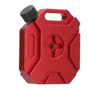 Culnflun RC Crawler Simulation Mini réservoir de Carburant Aluminium Alliage Accessoire DÉCORATIVE pour SCX10 1/8 1/10 RC Crawler Cars (Rouge)