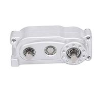 Culnflun RC Transfer Base, métal CNC 1/10 RC Crawler Car Remplacement Pièces, Fix Cadre de châssis à empattement 313 mm (Argent)