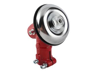 Culnflun Remplacement de la tête d'engrenage de débroussailleuse, boîte de Vitesses en Acier allié d'aluminium Rouge à 9 Dents pour tondeuses à Gazon, diamètre de 26 mm, Durable