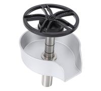 Culnflun Rinceur de verre pour éviers de cuisine, accessoires d'évier de cuisine, rinceur de verre de bar, lave-tasse rotatif automatique avec bassin de tuyau, filetage mâle G1/2, (Tuyau de bassin