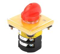 Culnflun Sélecteur de commutateur de commutation à came rotative AC 380V 25A ON OFF pour commande électrique industrielle, interrupteur de commutation de puissance pour panneau de