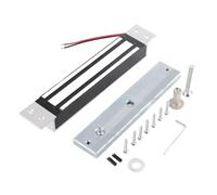 Culnflun Serrure magnétique électrique, force de maintien de serrure de porte électromagnétique pour contrôle d'accès, force de maintien de 280 kg, serrure électromagnétique 12 V
