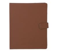 Culnflun Sheet Music Folder A4 3 Ring Piano Binder Universal pour Band Orchestra Choir avec des numéros de page (Brown)