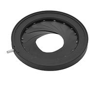 Culnflun SK44 Diaphragme à Iris Manuel à Ouverture Variable, Plage de 2 à 44 mm pour modules optiques, Alliage d'aluminium, Utilisation Industrielle, Laboratoire de Photographie, c