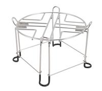 Culnflun Support de Filtre à Eau en Acier Inoxydable, Comptoir de 9 Pouces de Diamètre, Support Portable, Pieds Antidérapants, pour Base compatible Berkey Big autres filtres à eau de taille moyenne