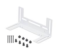 Culnflun Support de ventilateur de radiateur d'ordinateur, châssis en acier inoxydable épais et silencieux, support métallique durable de 8 cm, 9 cm et 12 cm pour système de refroi (Blanc)