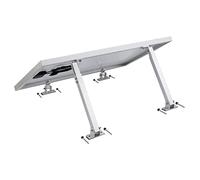 Culnflun Supports de Montage inclinables réglables pour Panneau Solaire, 2 Ensembles de Supports de Montage solaires réglables en Aluminium de 15 à 30 ° supportant Un Panneau de 50