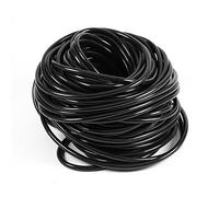 Culnflun Système d'irrigation du tuyau d'égouttement 20m Garden Tube Typeau, Dripper 3 mm Inner Dia 5 mm Extérieur Dia U V Résistance, pour un petit système d'irrigation au-d