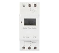 Culnflun Thc 30a Digital Thimer Stit, Programmable Electronic Time Control Contrut Industrial Grade Chip Plucut Chiming Backup Street-Lils Lignes Signaux Admernisse (220V)