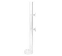 Culnflun Tube d'alimentation d'aquarium avec Plateau, mangeoire réglable Transparente en Acrylique pour Aquarium 20 cm/25 cm/32 cm/40 cm pour Poissons tropicaux à crevettes en cris (Tube Length 32cm)