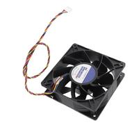 Culnflun Ventilateur de refroidissement sans balais CC 120x38mm, 6000 tr/min 12v 4 broches Pwm