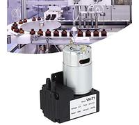 Culnflun VN T1 Micro DC Pompe à vide à faible bruit Pompe de piège à air industriel haute performance pour le laboratoire et l'ingénierie médicale Matériel plastique 12V 24 V Flux (Dc12v)