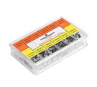 Culnflun Watch Crown O Rings Rubber Washer Seals Durable Repair Kit for Watch Repair Enthusiasts DIYers Black 12 Sizes 1 Box