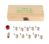 Culnflun Watch Mainspring Winder Set, Brass Professional Watch Repair Tool Kit DIY Horlowmaker Accessoires pour Le Personnel de Maintenance des Montres et ateliers