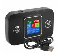 Culnflun WiFi Portable 4G LTE, Routeur Sans Fil Alimenté Par USB, Accès Haute Vitesse de 300 Mbps, Partage Jusqu'à 10 Appareils 4G Mobile Europe