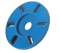 Culnflun Wood Carving Disc, 6 Teeth Alloy Steel Tungsten Steel Milling Cutter for Woodworking Wood Carving Root Carving Tea Tray Coffee Table Polishing (lame plate)