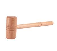 Culnflun Wood Hammer, Beech Wood Carving Mallet Handle Hammer Hammer Bijoux Réparation de bijoutier DIY Tool pour les travailleurs de l'or de la famille personnelle