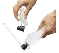 CuloClean Bidet Portable avec Bouteille Souple Pliable (500 ml) - Kit Complet avec Hanger - Hygiène Intime en Voyage, Camping & Randonnée - Discret, Flexible, Léger et Réutilisable