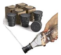 CuloClean Bidet Portable. Bidet de Voyage. Le bidet portable le plus discret. Compatible avec n'importe quelle bouteille en plastique. Portatif, hygiénique, bebe, amovible (CuloClean, 4pcs Noir)