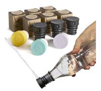 CuloClean Bidet Portable. Bidet de Voyage. Le bidet portable le plus discret. Compatible avec n'importe quelle bouteille en plastique. Portatif, hygiénique, bebe, amovible (CuloClean, 6pcs Couleurs)