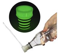 CuloClean Bidet Portable. Bidet de Voyage. Le bidet portable le plus discret. Compatible avec n'importe quelle bouteille en plastique. Portatif, hygiénique, bebe, amovible (1pcs Brille dans le noire)