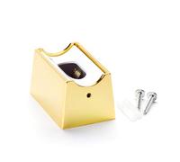 Culot S14d Lampe linéaire pour Osram Ledinestra Ralina (70 x 47 x 40 mm), 230 V, culot en métal compatible avec lampes LED, max. 35 W max. 60 W S14d 500 mm Linestra, laiton, doré