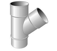 Culotte 45° Mâle Femelle Ø125