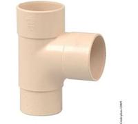 Culotte 87.3° pvc sable GIRPI, Dév.16 cm Diam.50 mm G